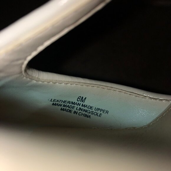 GIANNI BINI WEDGE HEELS SHOES SZ 6M CREAM TAN SANDALS OPEN TOE 4.5" HEEL WOMENS - Picture 6 of 6